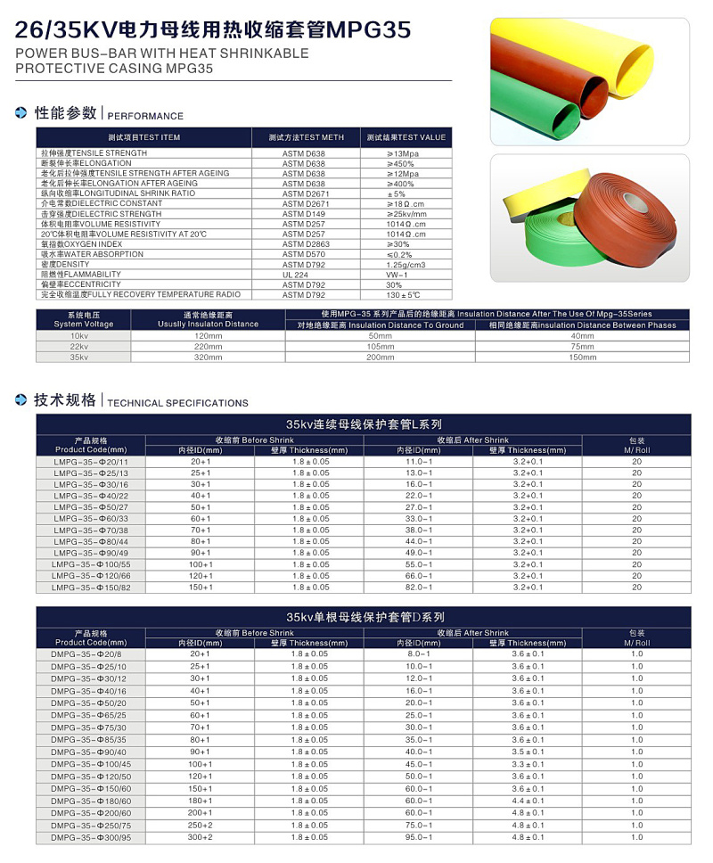  高壓熱縮管